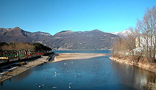 Foce del Tresa tra Germignaga e Luino