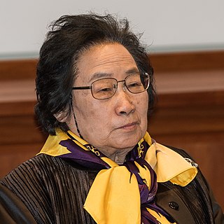 Tu Youyou is a Chinese pharmaceutical chemist and malariologist. She discovered artemisinin and dihydroartemisinin, used to treat malaria, a breakthrough in twentieth-century tropical medicine, saving millions of lives in South China, Southeast Asia, Africa, and South America.