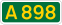 UK road A898.svg