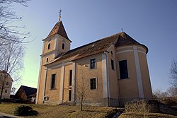 Catholic church in Unterrohr