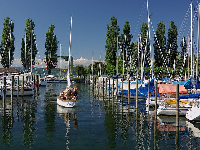 Der Hafen von Unteruhldingen