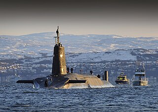 <i>Vanguard</i>-class submarine class of nuclear-powered ballistic missile submarines