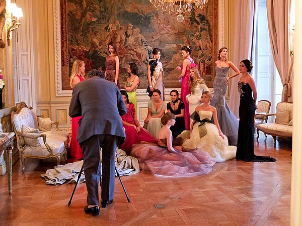 Vanity Fair photo shoot with the 2011 Debutantes.