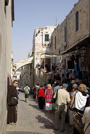 Iarúsailéim Via Dolorosa