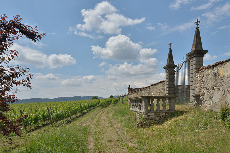 File:Vigna e Villa Bettoni Cazzago cancello sud.jpg