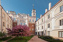 Observatory courtyard Vilnius University Observatory.jpg