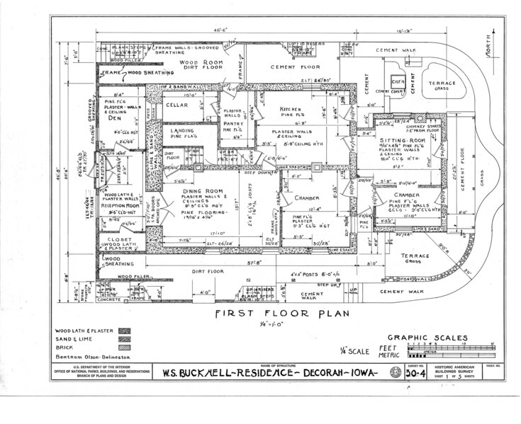 File:W. S. Bucknell House, 210-13 Winnebago Street, Decorah, Winneshiek County, IA HABS IOWA,96-DECOR,1- (sheet 1 of 5).tif