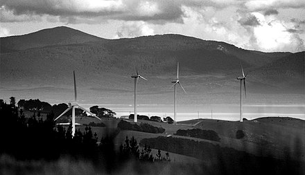 Overview of the wind farm
