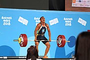 Deutsch: Gewichtheben bei den Olympischen Jugendspielen 2018; Tag 2, 10. Oktober 2018; Jungen 62 kg English: Weightlifting at the 2018 Summer Youth Olympics at 8 October 2018 – Boys' 62 kg