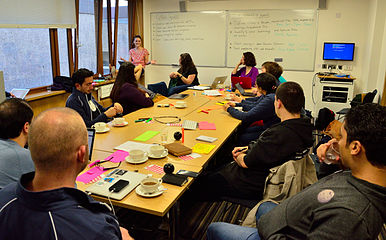 Wikipedia Education Collab meeting in Edinburgh.