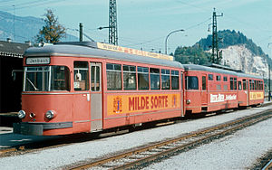 Triebzug VT1 der Zillertalbahn, 1980