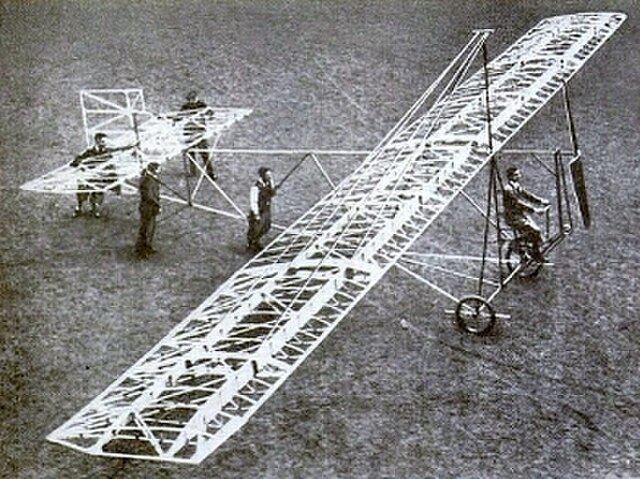 Zaschka's Human-Power Aircraft, Berlin 1934
