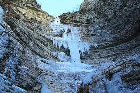 Afurja waterfall (Quba, Azerbaijan, Shahdag National Park)