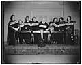 "Gridiron Widows" satirize U.S. Supreme Court. Washington, D.C., Dec. 17. While their husbands attended the annual winter dinner of the Gridiron Club tonight, the wives, all members of the LCCN2016874557.jpg