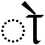 Буква OO (залежний знак). Письмо силоті наґрі.