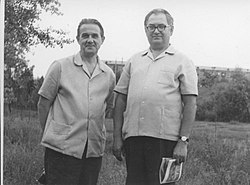 Анатолій Михалевський і Петро Хропко