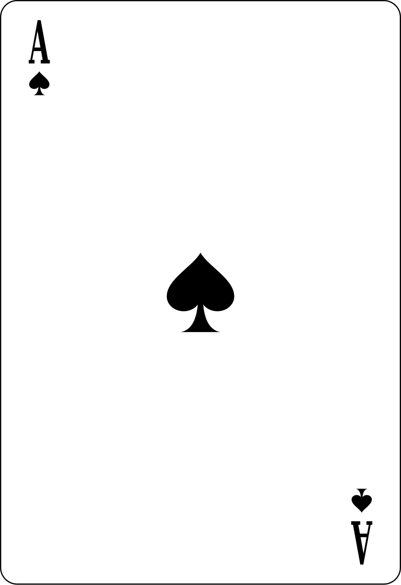 Ace of spades png images