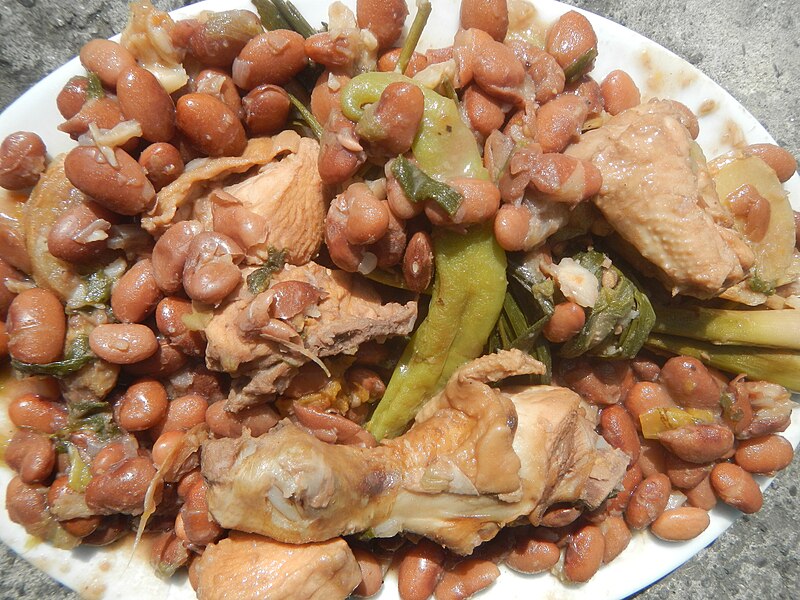 File:0647Pinto beans chicken stew 04.jpg