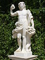 Bacchus(Dionysos) mit Füllhorn-Glocken Fontäne Rondell-Sanssouci