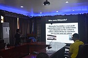 Taken during the 10th Waray Wikipedia Edit-a-thon in Borongan City.