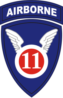 11th Airborne Division (United States) United States Army airborne formation