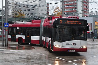 <span class="mw-page-title-main">Trolleybuses in Salzburg</span>