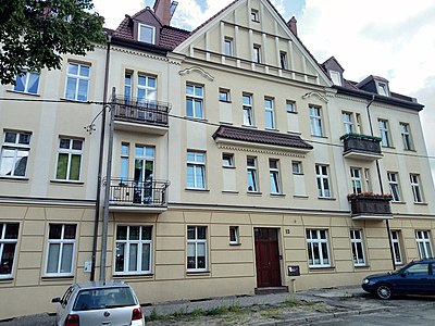 View of facade at No.12 from the street