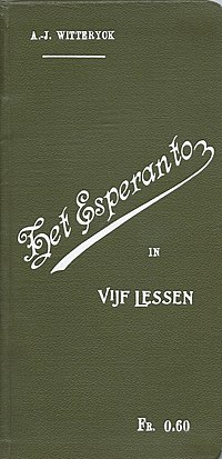 Het Esperanto in vijf lessen