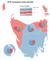 Results of the 1916 Tasmanian state election.