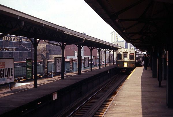 The station in 1968