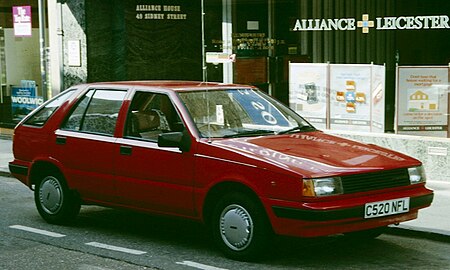 1986 Hyundai Pony in the UK in 1986 - 01.jpg