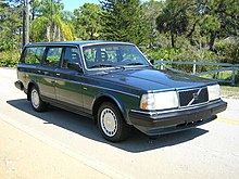 Una Volvo 240 Station wagon