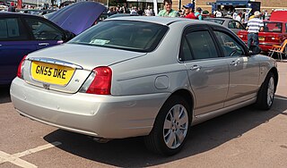 2005 Rover 75 V8 Connoisseur SE Automatic 4.6 Rear