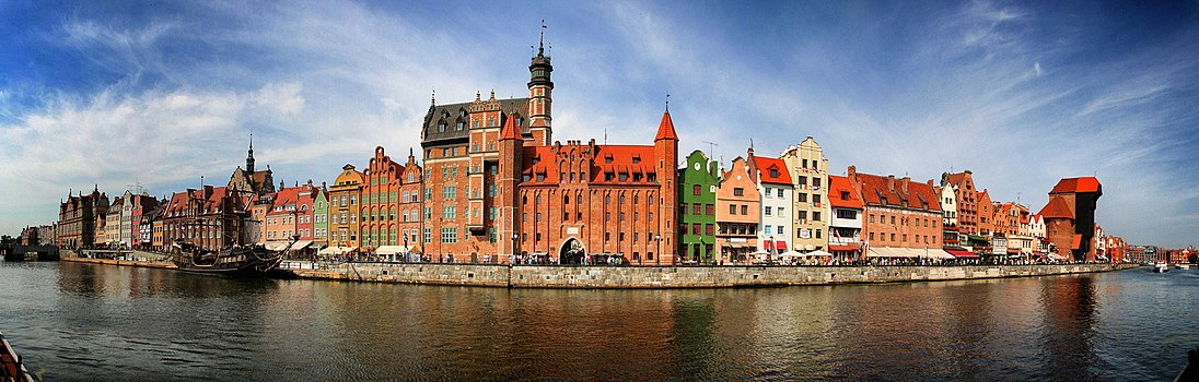 Балтички град Гдањск, Пољска.