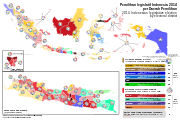 2014 Indonesian legislative election results by electoral district