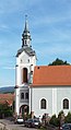 Dzwonnica przystawiona – kościół św. Jakuba Apostoła w Woliborzu