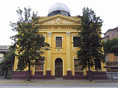 Cómo llegar a Colegio Academia De Humanidades en transporte público - Sobre el lugar