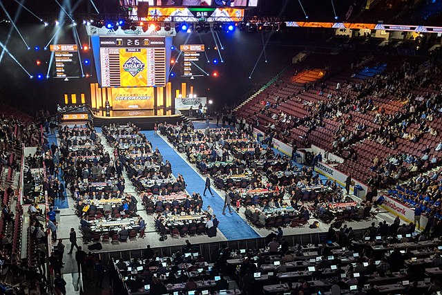 Rogers Arena during the draft