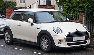 <span class="mw-page-title-main">Mini Hatch</span> British hatchback from Mini, marque of BMW