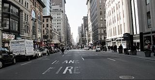 <span class="mw-page-title-main">Fifth Avenue</span> North-south avenue in Manhattan, New York