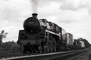 BR Standard Class 5 73129 preserved British 4-6-0 locomotive