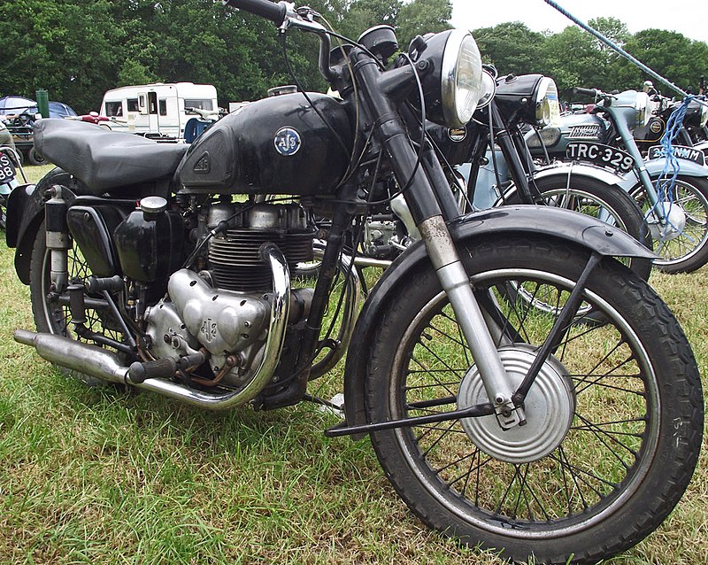 1954 AJS Porcupine РјРѕС‚РѕС†РёРєР»