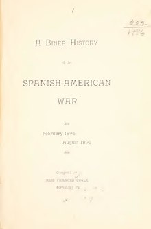 A brief history of the Spanish-American war; (IA briefhistoryofsp00cugl).pdf
