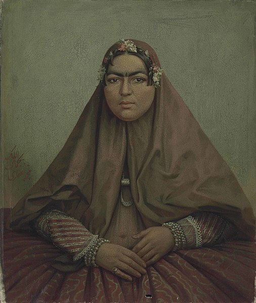 File:A portrait of Anis al-Dawla, wife of Naser al-Din Shah Qajar.jpg