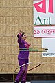 Acrobatic performance at Art Market by Shilpakala Academy 2024 108