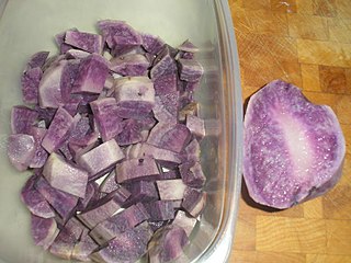 <span class="mw-page-title-main">Adirondack Blue</span> Variety of potato