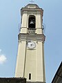 Campanile della chiesa di Albareto, Emilia Romagna, Italia