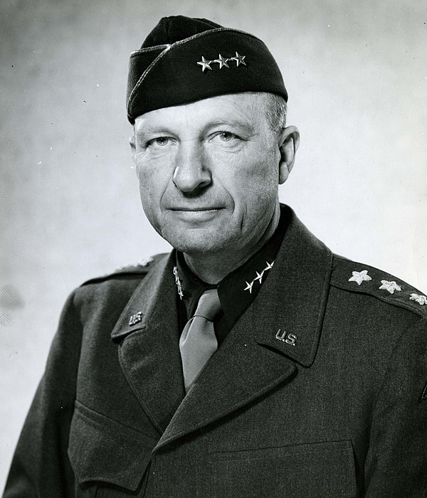 Alexander "Sandy" Patch, pictured here as a lieutenant general, in August 1945