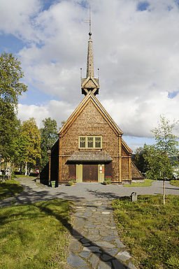 Ammarnäs kyrka i augusti 2010.