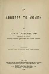 Harvey Goodwin: An address to women